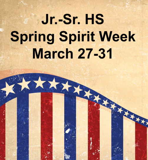  Spring Spirit Week